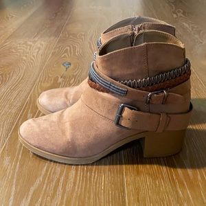 Brown ankle boots